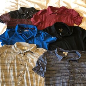 Lot of boys polo shirts